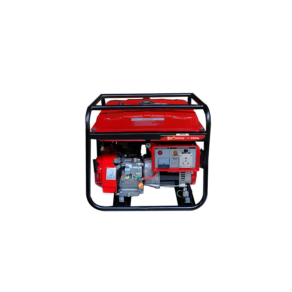 3.2 KVA Portable Light Weight & Powerful Generator, Petrol Run, Recoil Start Model GE-3500R 